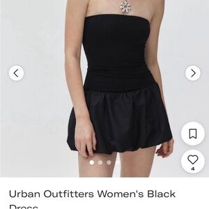 Urban Outfitters Pink Strapless Dress